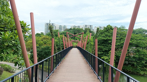 punggol waterway park kelong bridge